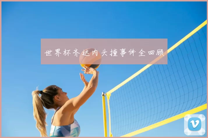 世界杯齐达内头撞事件全回顾