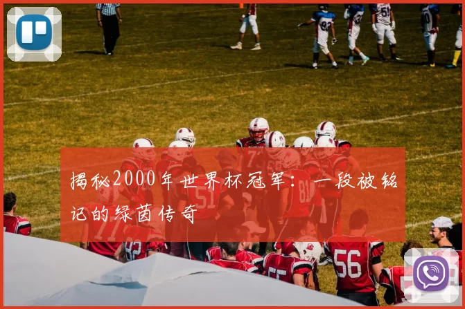 揭秘2000年世界杯冠军：一段被铭记的绿茵传奇