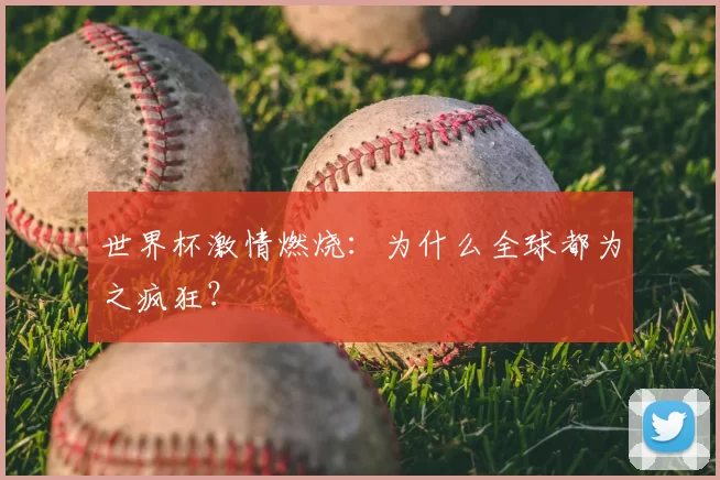 世界杯激情燃烧：为什么全球都为之疯狂？